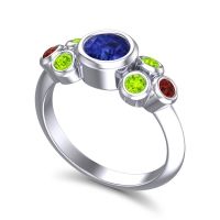 Modern Bezel Bindu Ring