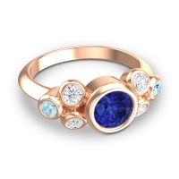 Modern Bezel Bindu Ring