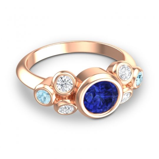 Modern Bezel Bindu Ring