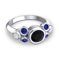 Modern Bezel Bindu Ring
