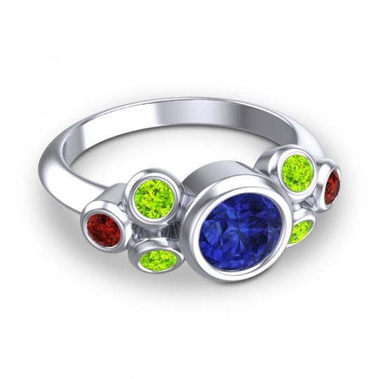 Modern Bezel Bindu Ring