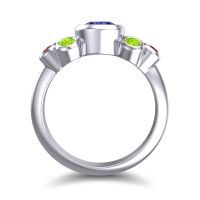 Modern Bezel Bindu Ring