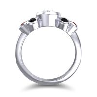 Modern Bezel Bindu Ring