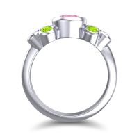 Modern Bezel Bindu Ring