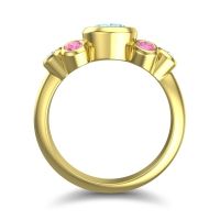 Modern Bezel Bindu Ring