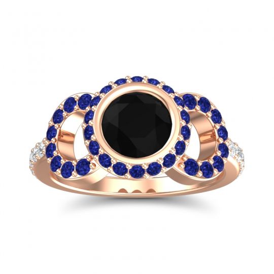 Halo Bezel Pave Dharman Ring