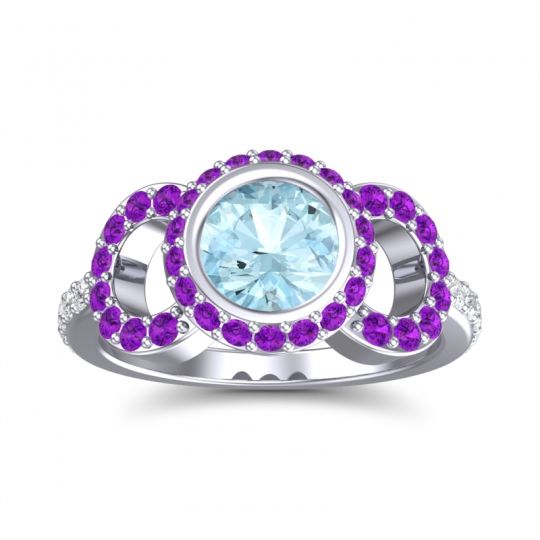 Halo Bezel Pave Dharman Ring