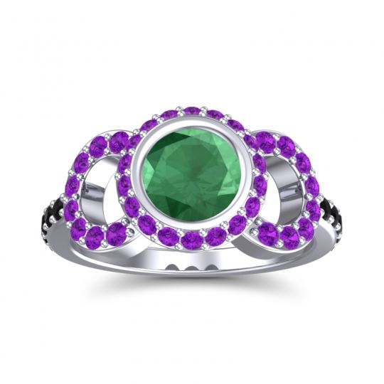 Halo Bezel Pave Dharman Ring