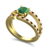 Modern Pave Kandi Ring