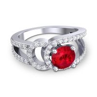 Modern Pave Kandi Ring