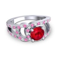 Modern Pave Kandi Ring