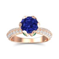 Modern Pave Rajazayya Ring