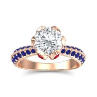 Modern Pave Rajazayya Ring