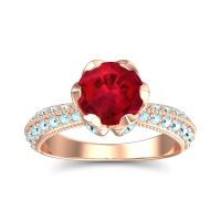 Modern Pave Rajazayya Ring