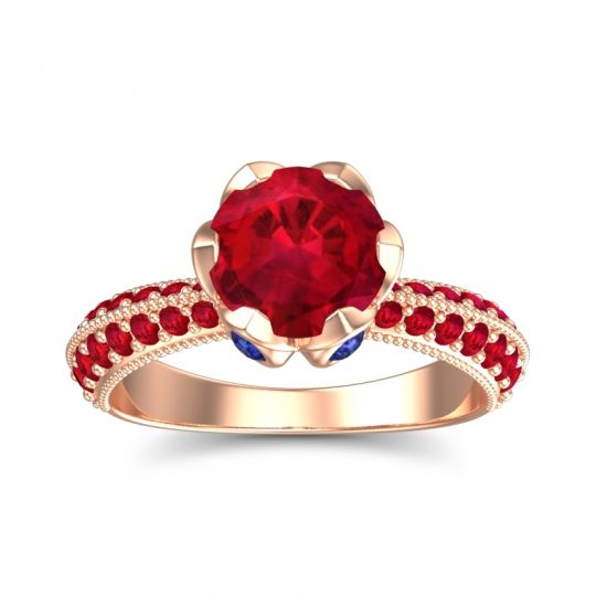 Modern Pave Rajazayya Ring