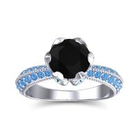 Modern Pave Rajazayya Ring