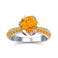 Modern Pave Rajazayya Ring