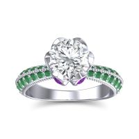 Modern Pave Rajazayya Ring