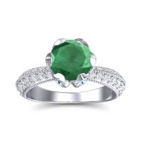 Modern Pave Rajazayya Ring