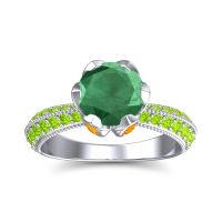 Modern Pave Rajazayya Ring