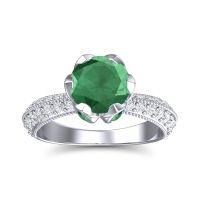 Modern Pave Rajazayya Ring