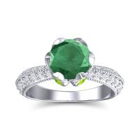 Modern Pave Rajazayya Ring