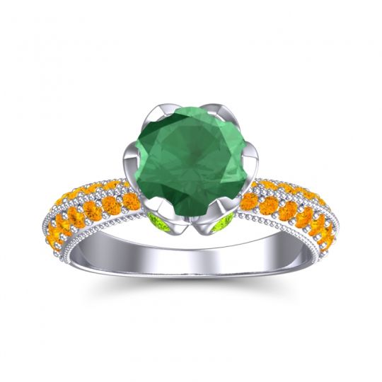 Modern Pave Rajazayya Ring