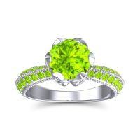 Modern Pave Rajazayya Ring