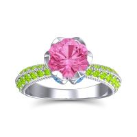 Modern Pave Rajazayya Ring