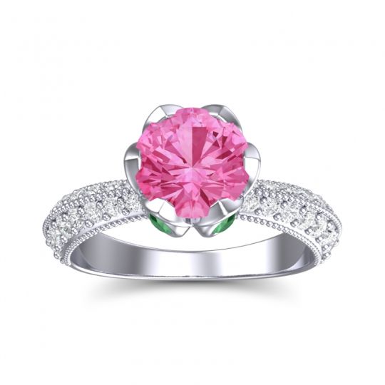 Modern Pave Rajazayya Ring