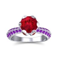 Modern Pave Rajazayya Ring