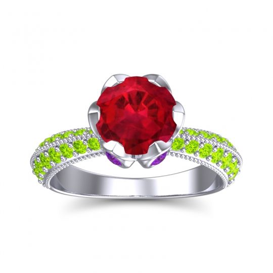 Modern Pave Rajazayya Ring