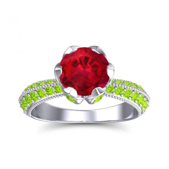 Modern Pave Rajazayya Ring