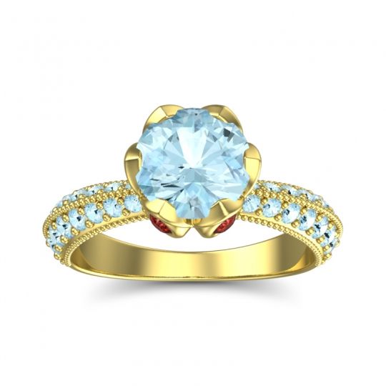 Modern Pave Rajazayya Ring