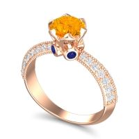 Modern Pave Rajazayya Ring