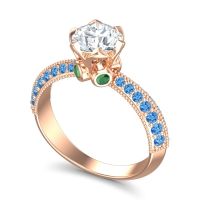 Modern Pave Rajazayya Ring