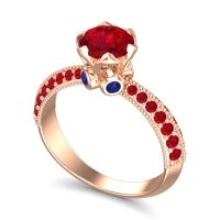 Modern Pave Rajazayya Ring