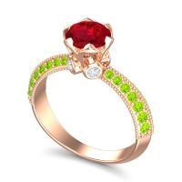 Modern Pave Rajazayya Ring