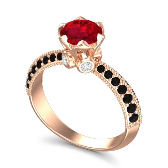 Modern Pave Rajazayya Ring