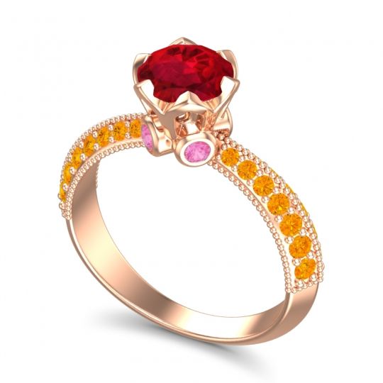 Modern Pave Rajazayya Ring