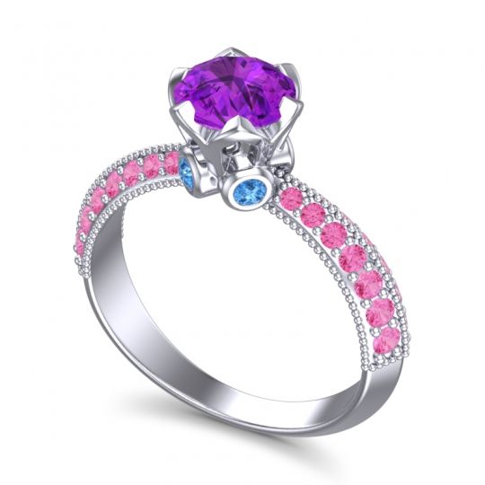 Modern Pave Rajazayya Ring