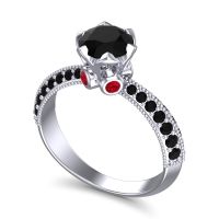 Modern Pave Rajazayya Ring