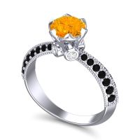 Modern Pave Rajazayya Ring