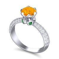 Modern Pave Rajazayya Ring