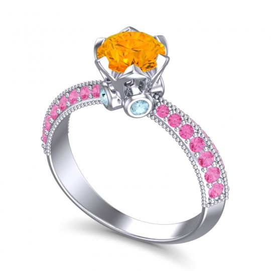 Modern Pave Rajazayya Ring