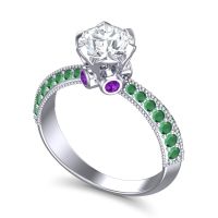 Modern Pave Rajazayya Ring