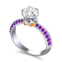Modern Pave Rajazayya Ring