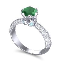 Modern Pave Rajazayya Ring