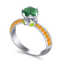 Modern Pave Rajazayya Ring