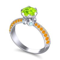 Modern Pave Rajazayya Ring